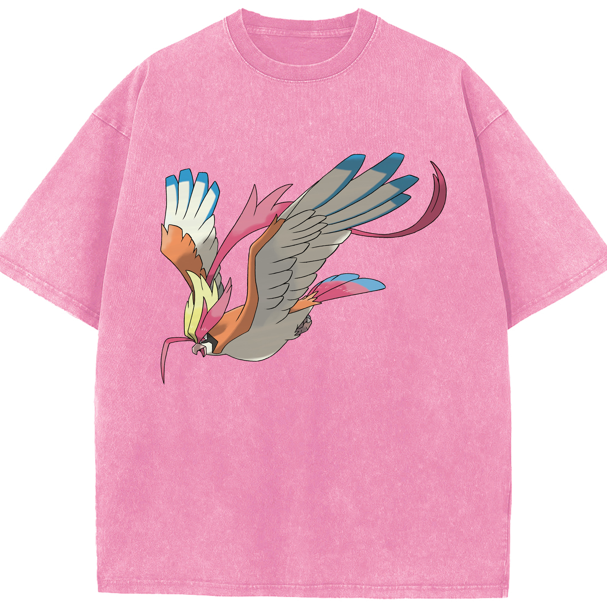 （画像用） ポケットモンスター Pokémon 綿100% ヴィンテージ風 半袖Tシャツ（フロントプリント）